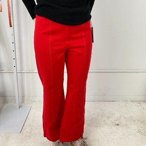 Anthropologie Red Trousers